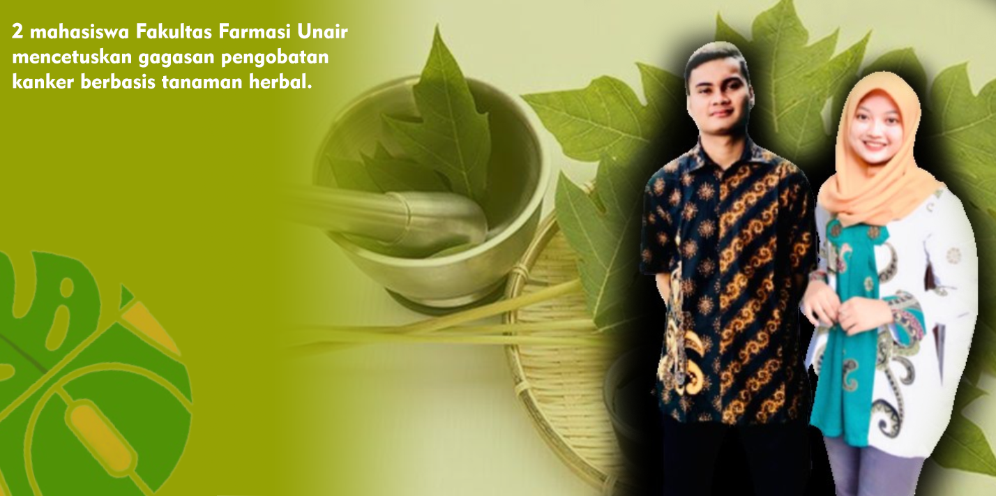 Mahasiswa Farmasi Unair Mencetuskan Pengobatan Kanker Payudara Dengan Metode Daun Pepaya